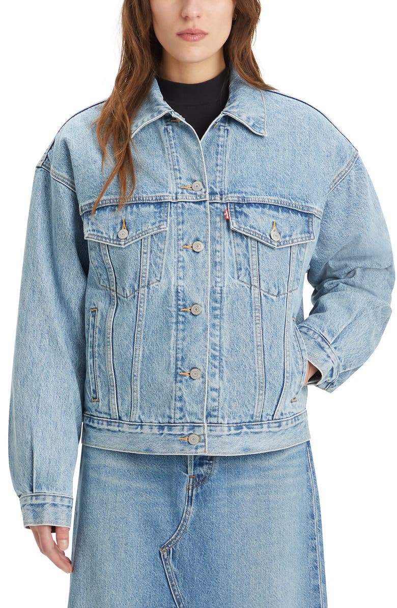 Levi's<sup>®</sup> 3-in-1 '90s Denim Trucker Jacket, Main, color,