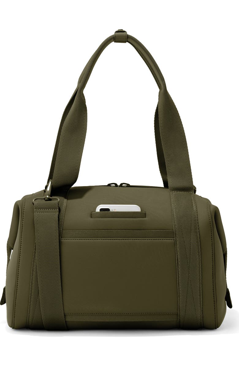 Dagne Dover Landon Medium Neoprene Carryall, Alternate, color, Dark Moss