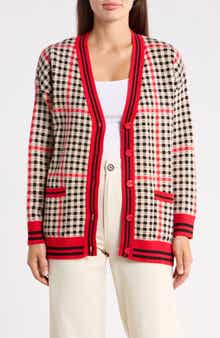 Plaid Cardigan