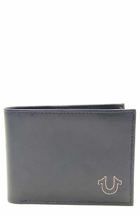 True Religion Dakar Gold Bi-Fold Wallet