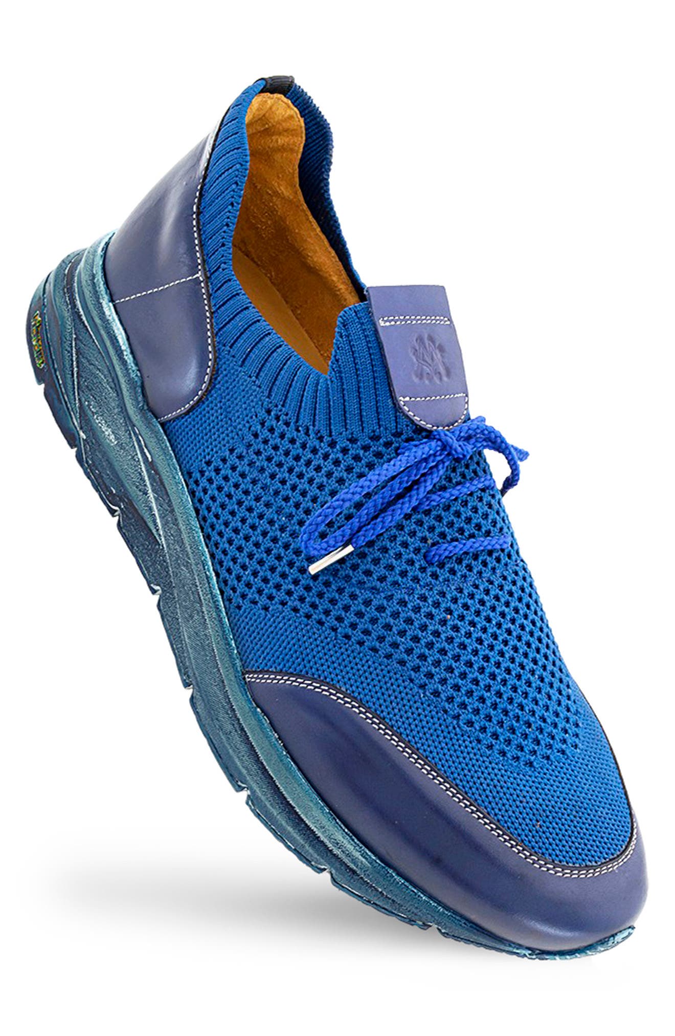 Piedra Knit Sneaker, Alternate, color, BLUE