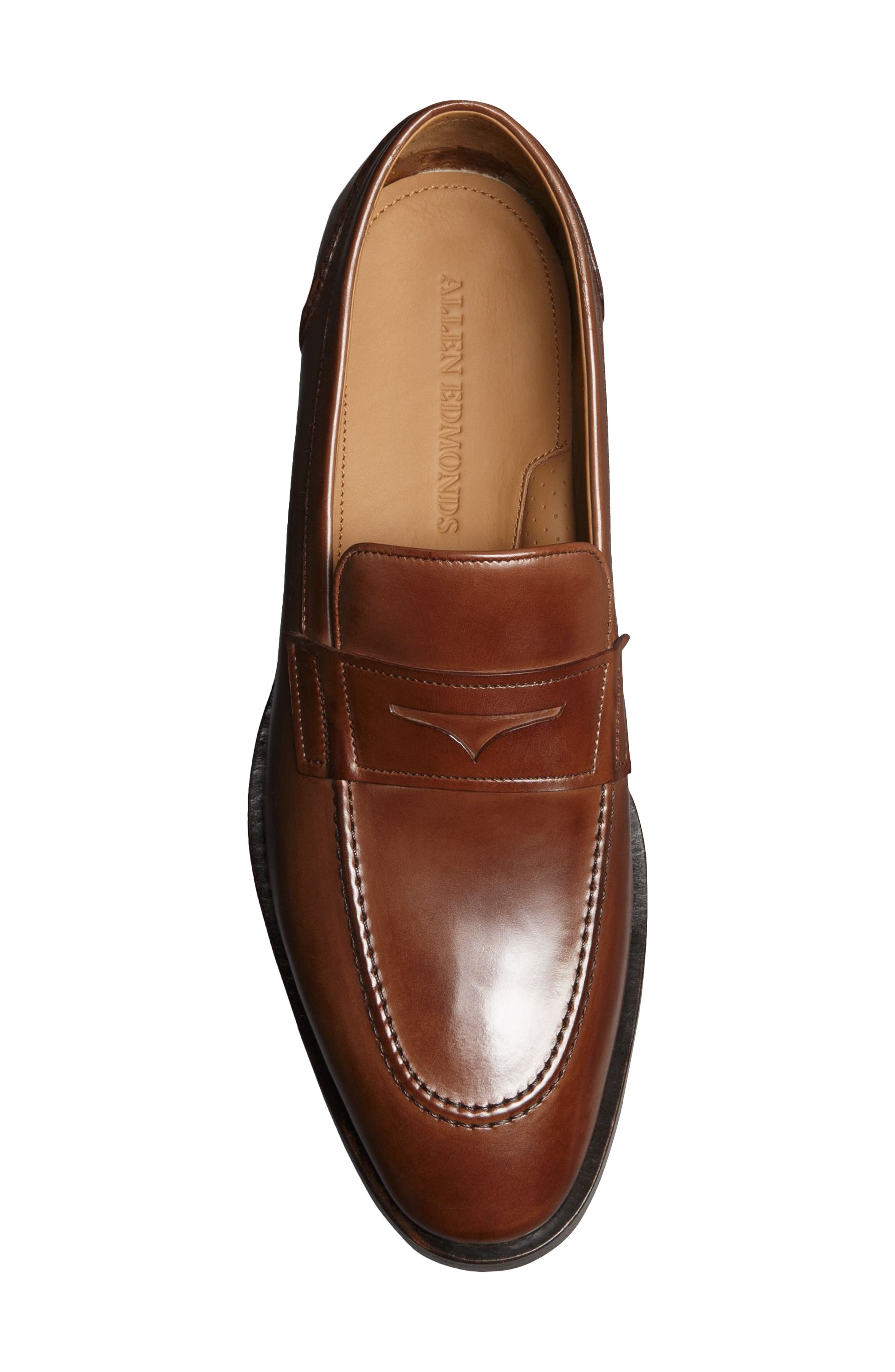 Allen Edmonds Siena Penny Loafer, Alternate, color, Chili