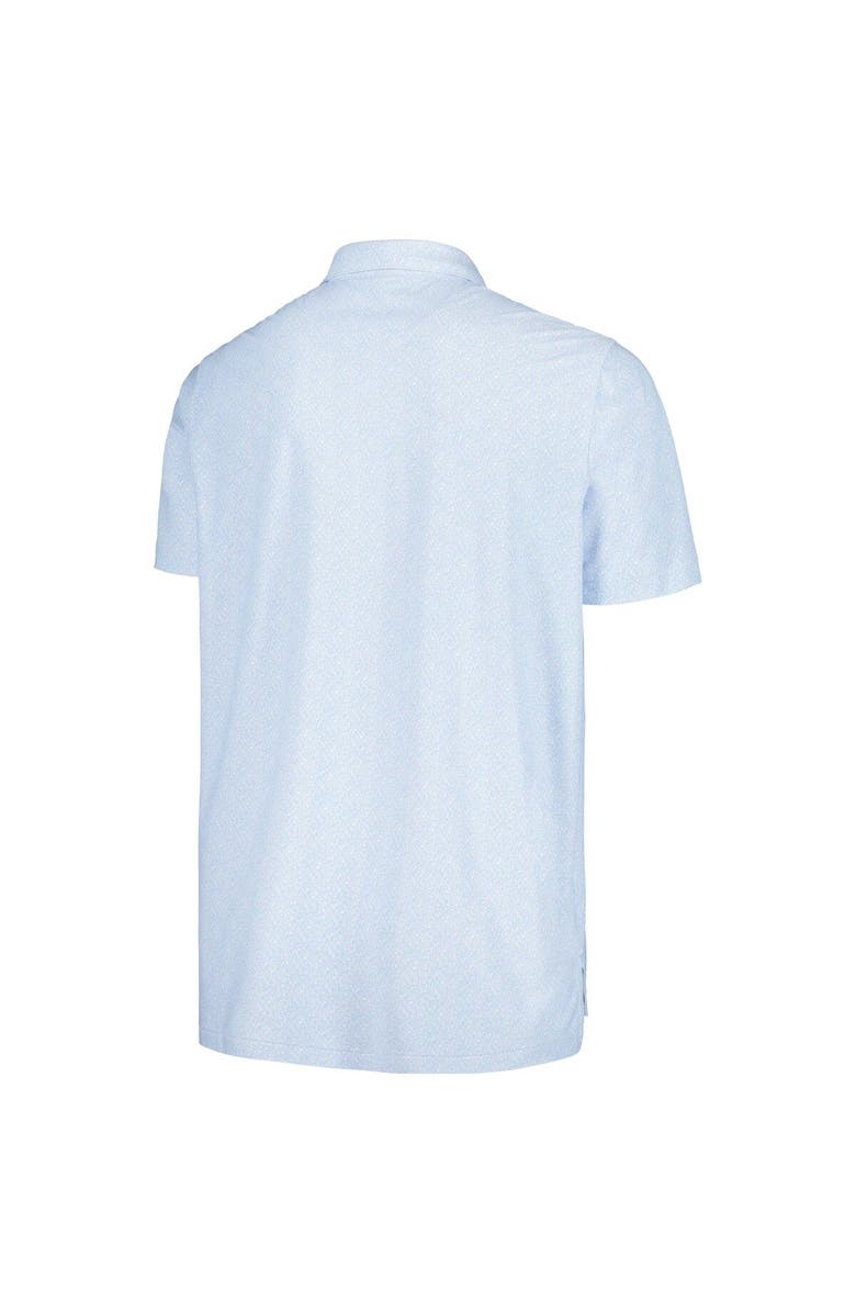 Peter Millar Men's Peter Millar Light Blue THE PLAYERS Pinkies Up Mesh Polo, Alternate, color,