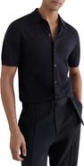 Reiss Drayton Wool Short Sleeve Sweater