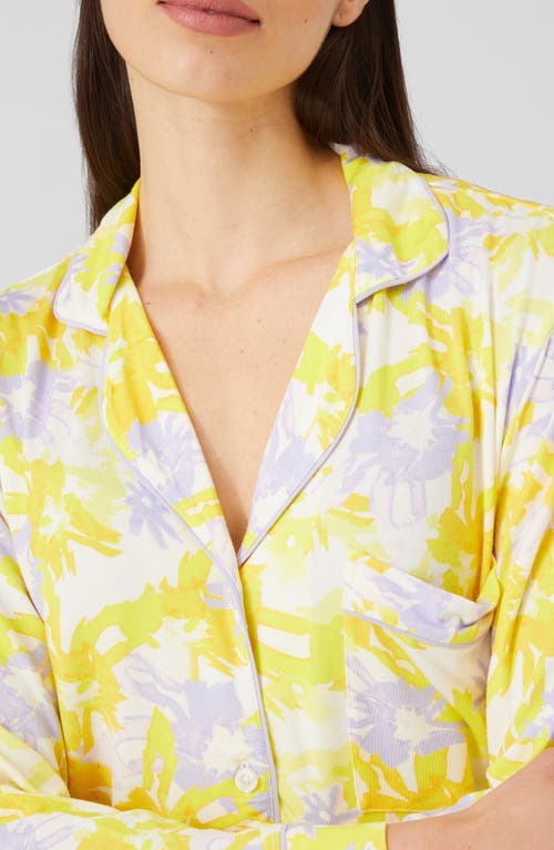 Alivia Sofia Print Pajamas In Painterly Petals