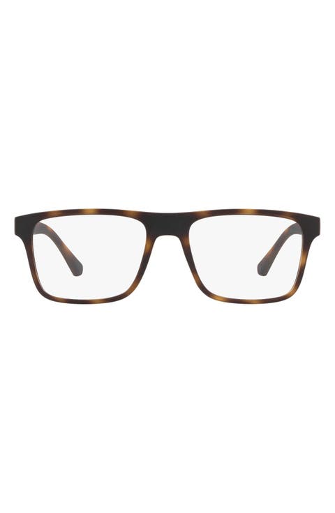 54mm Rectangular Optical Glasses