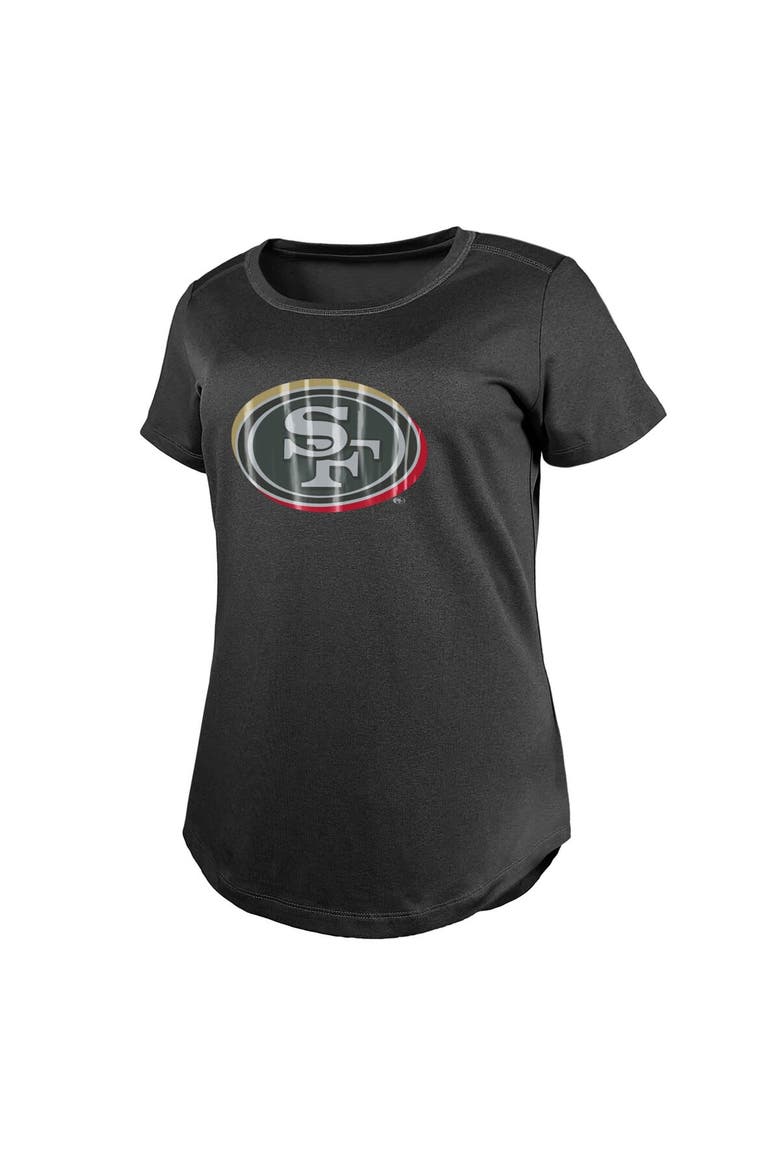 Women's New Era  Charcoal San Francisco 49ers 2024 NFL Draft T-Shirt, Alternate, color, Charcoal