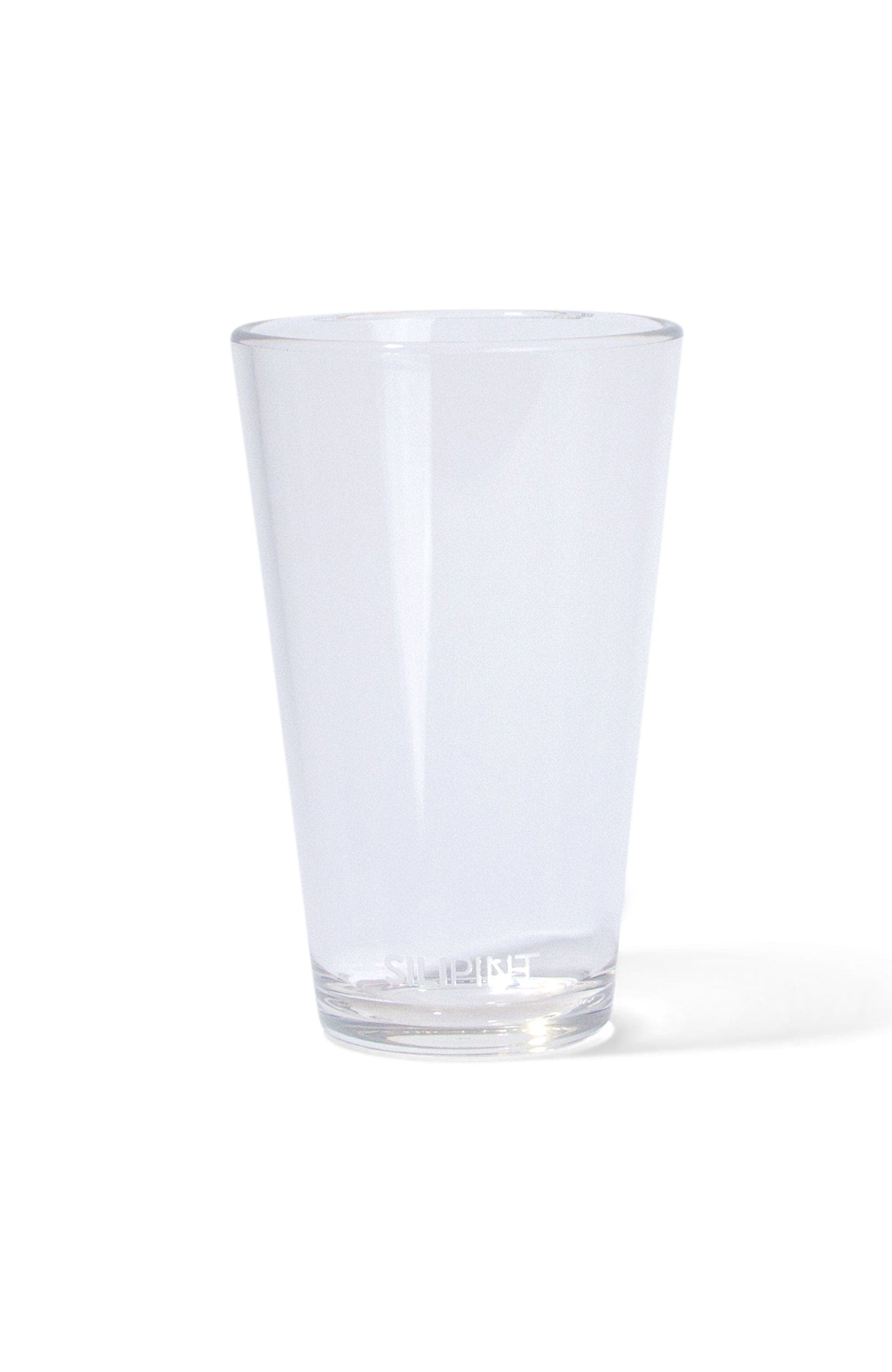 Silipint Silicone Crystal Clear Pint Glass In Transparent