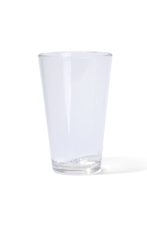 Silicone Crystal Clear Pint Glass