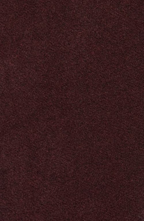 Steve Madden Solid Triangle Scarf In Burgundy