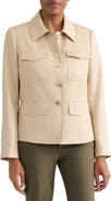 Jones New York Cavalry Twill Safari Jacket