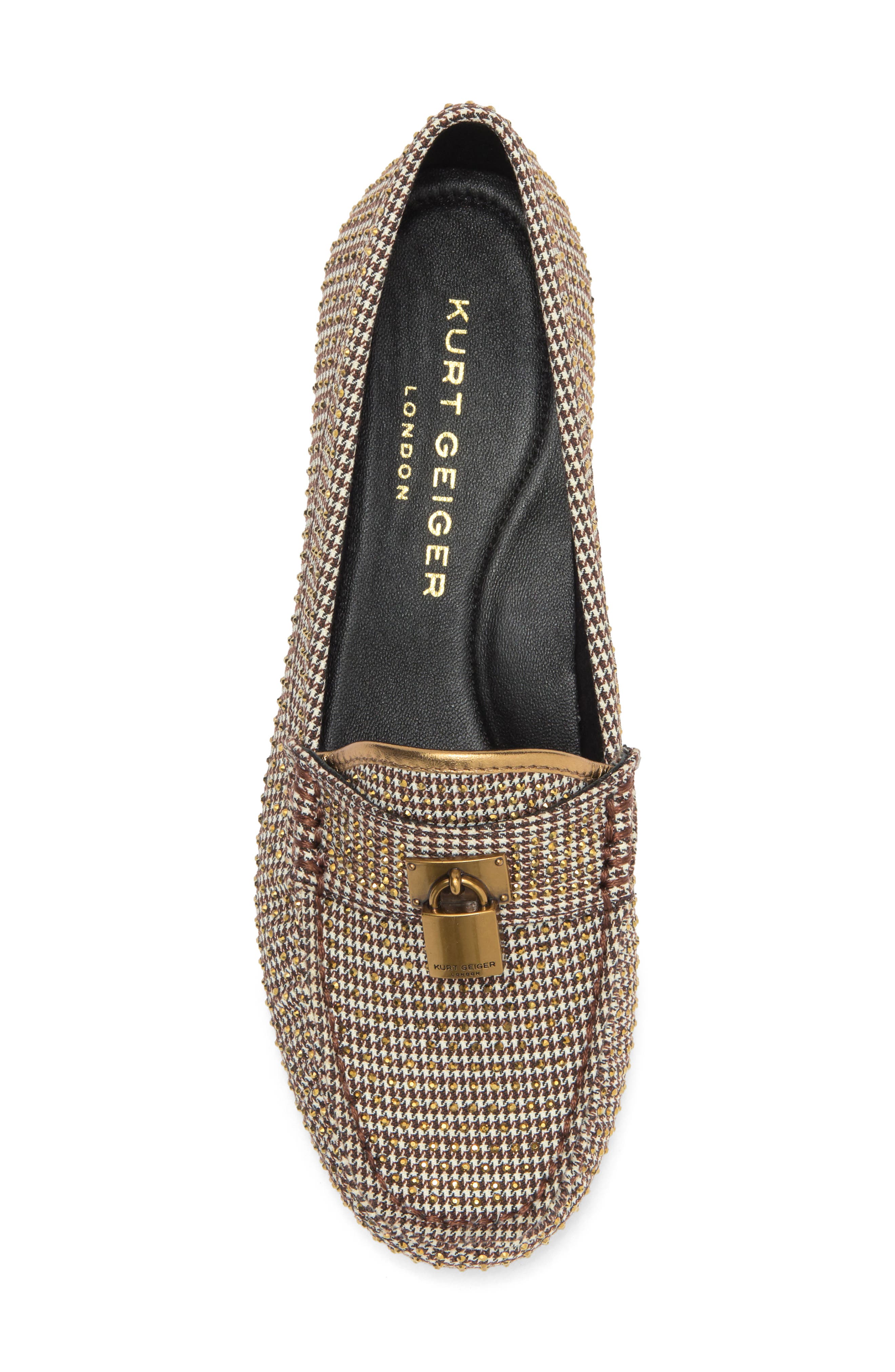 Kurt Geiger London Brixton Houndstooth Loafer, Alternate, color, 