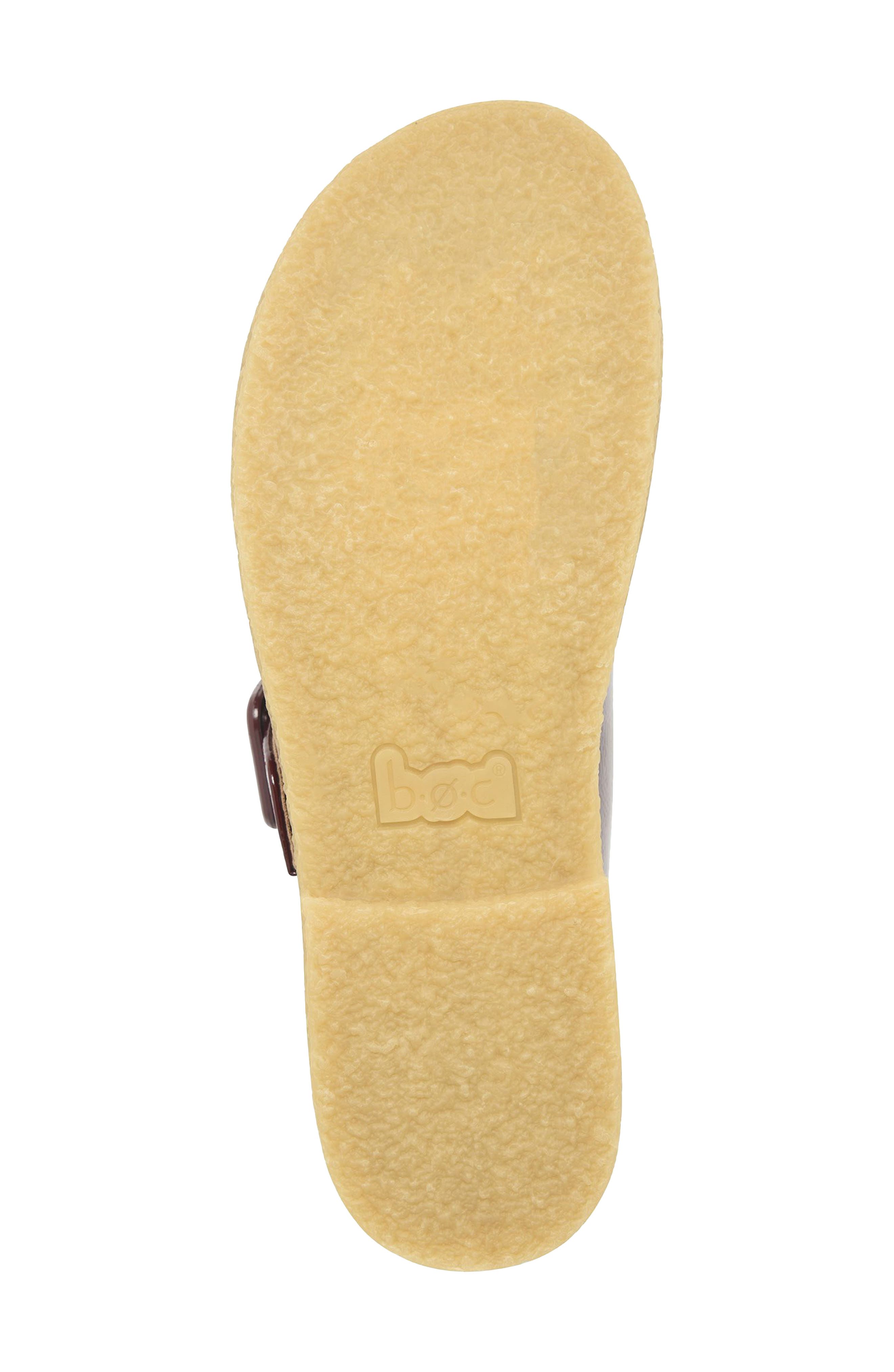 Lara Mary Jane Flat, Alternate, color, BURGUNDY PATENT