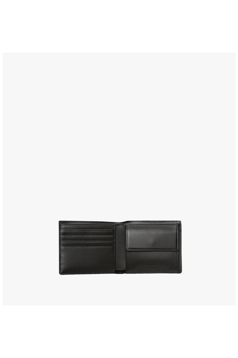 Bifold Wallet With Coin Pocket In Visetos Original, Alternate, color, Black