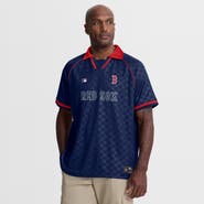 FANATICS Men's Fanatics Navy Boston Red Sox Homerun Raglan V-Neck Polo