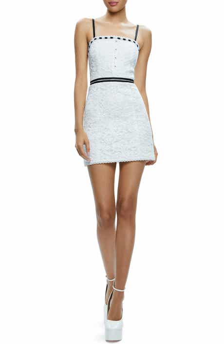 Alice + Olivia Matilda Lace Minidress