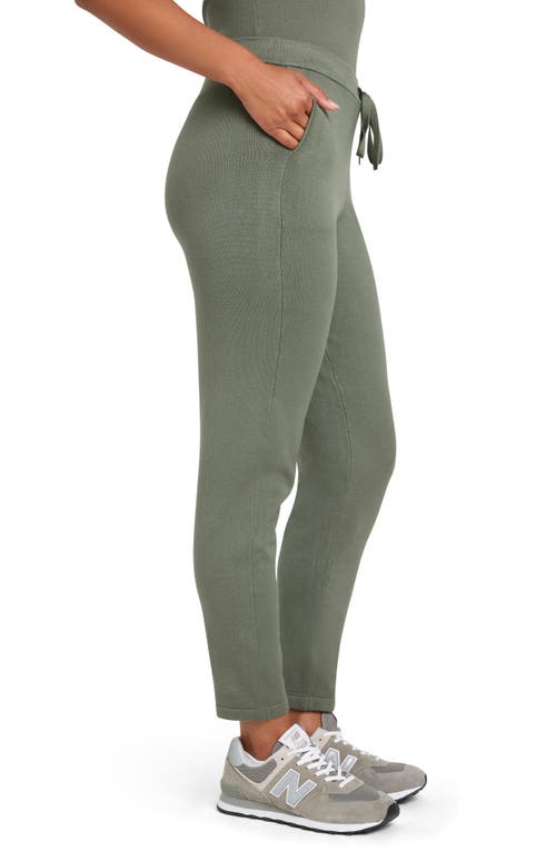 Splendid Sweater Knit Joggers In Olive
