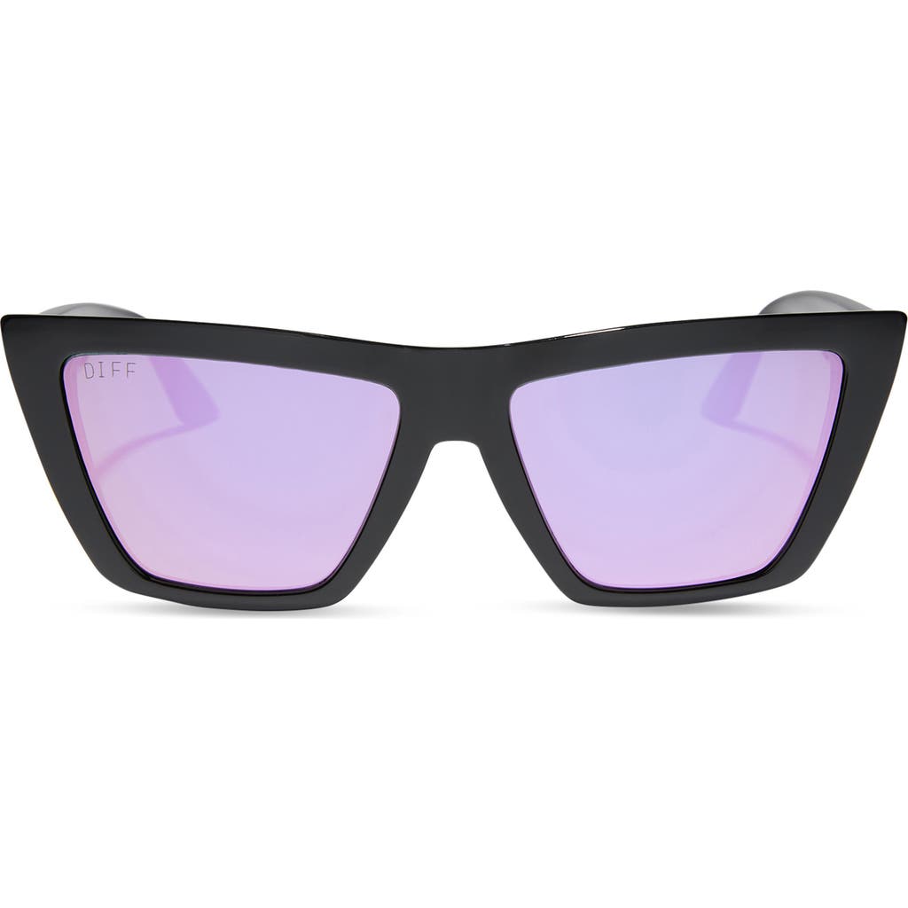 Diff Vinona Sunglasses In Black