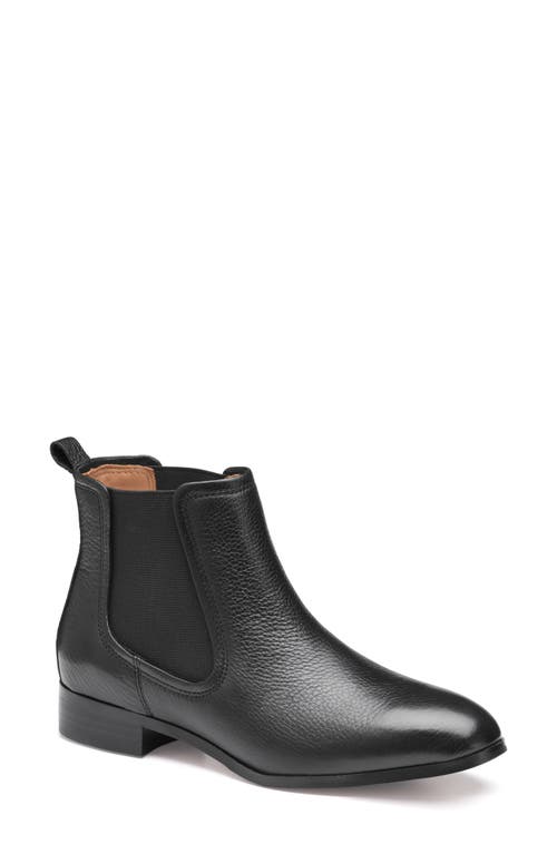 Johnston & Murphy Tinsley Chelsea Boot In Black