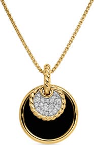 David Yurman Elements Double Pendant Necklace
