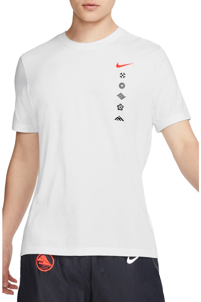 Dri-FIT Hakone Performance T-Shirt, Main, color, SUMMIT WHITE