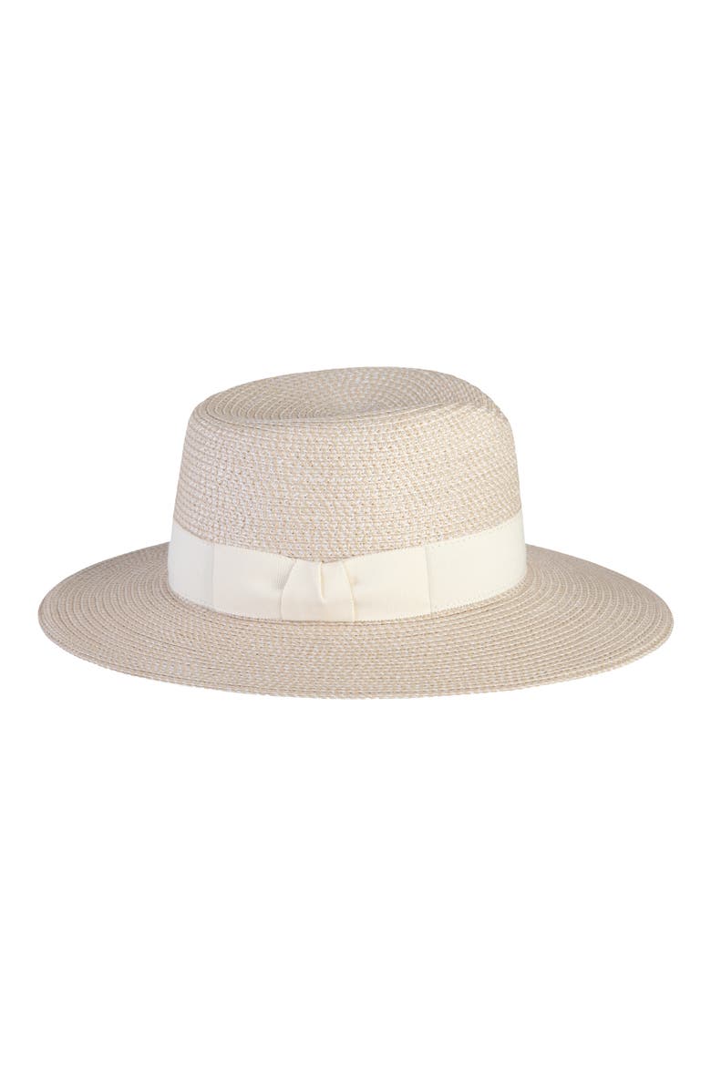 Squishee® Instinct Straw Sun Hat, Alternate, color, CREAM