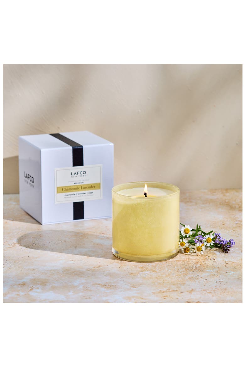 Chamomile Lavender Classic Candle, Alternate, color, BEIGE