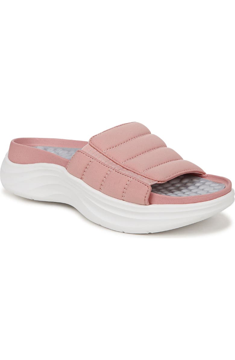 Dr. Scholl's Feel Free Recovery Slide Sandal, Main, color, Rose Pink
