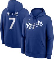 Nike Men's Nike Bobby Witt Jr. Royal Kansas City Royals Player Name & Number Club Fleece Pullover Hoodie