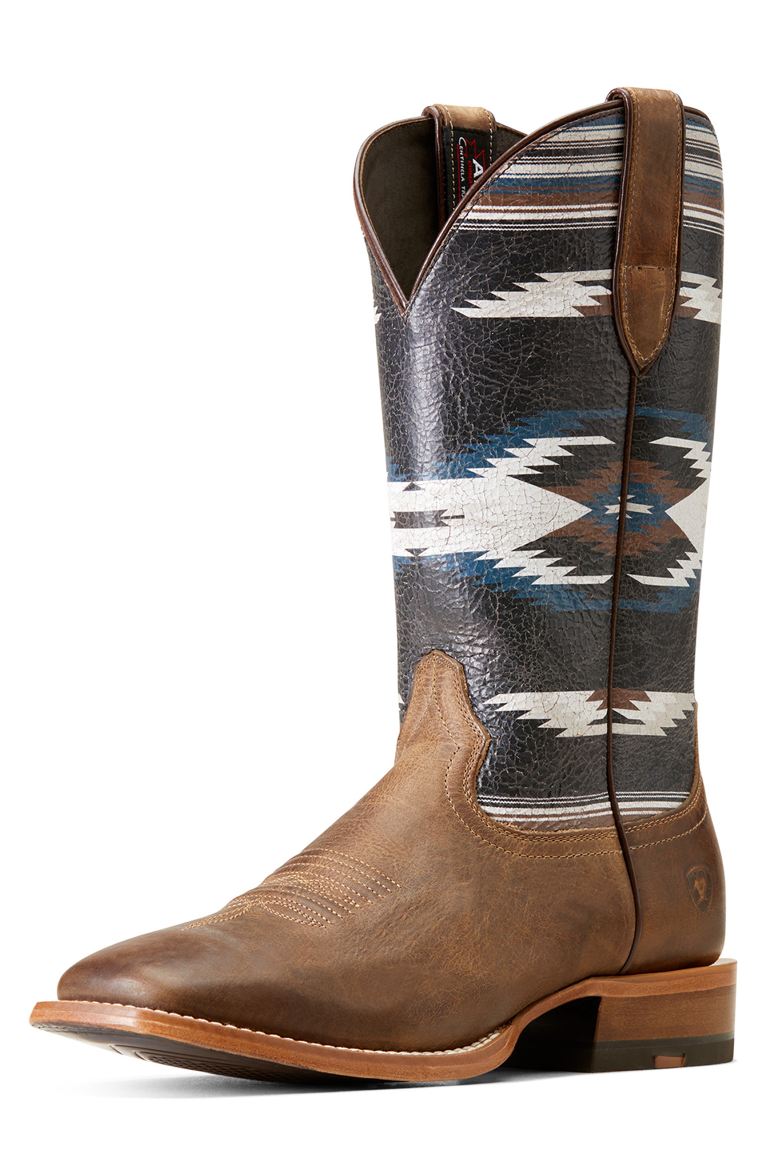 Frontier Chimayo Western Boot, Alternate, color, BROWN