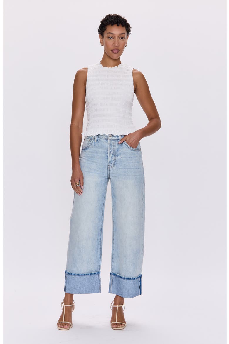 Ryder High Waist Straight Leg Jeans, Alternate, color, SUNRISE