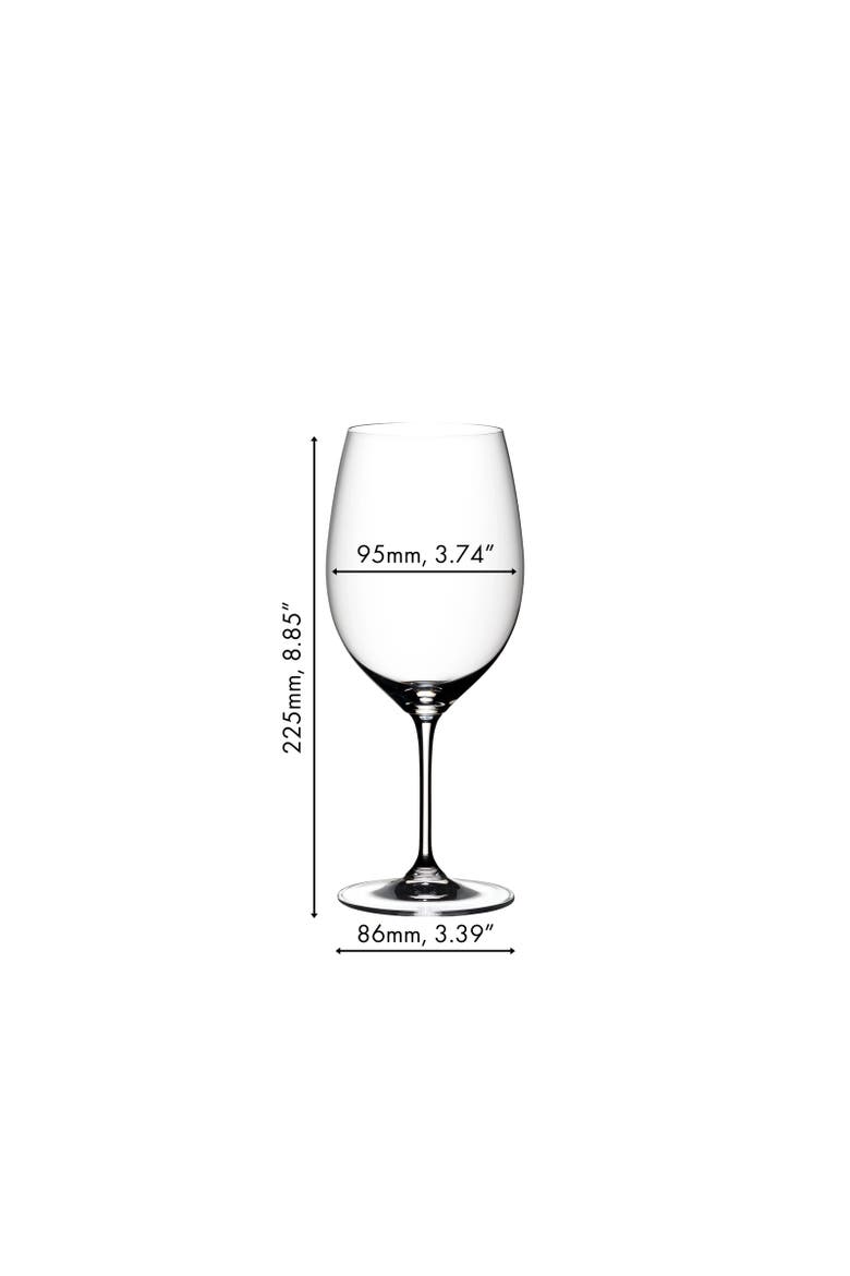 Vinum Cabernet Sauvignon/Merlot Glass Set, Alternate, color, Clear