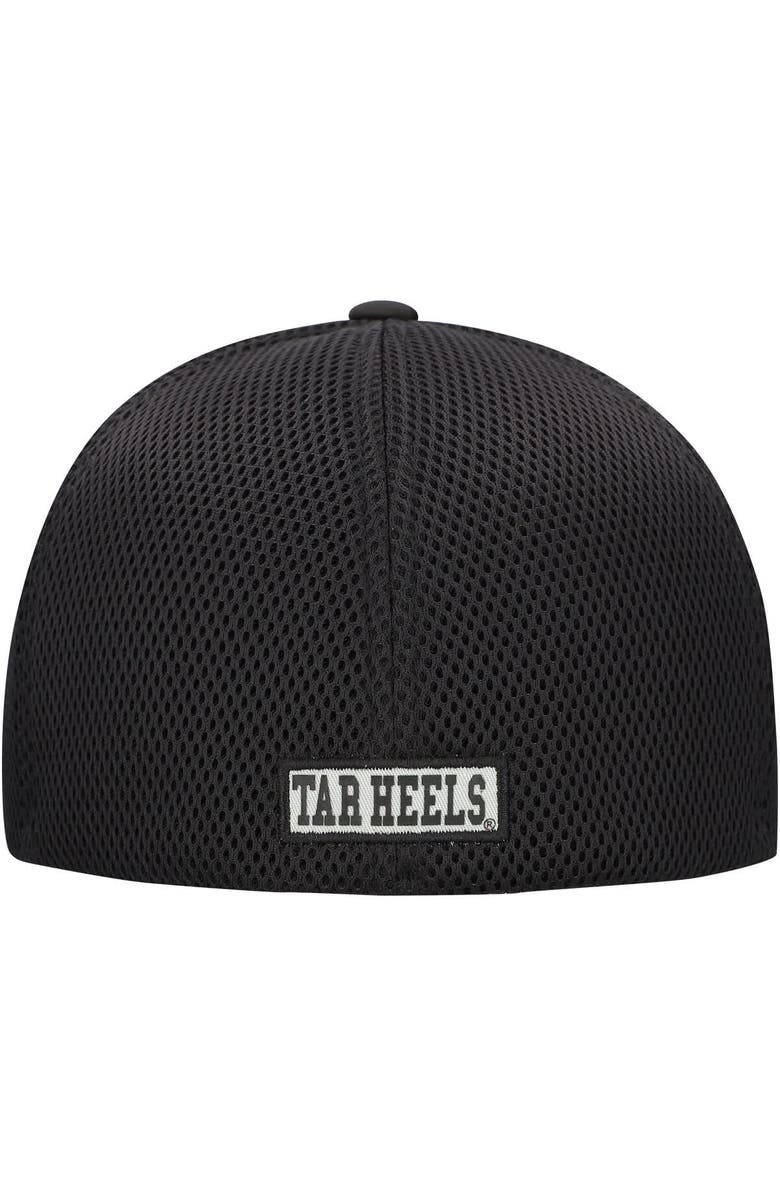 TOP OF THE WORLD Men's Top of the World Black North Carolina Tar Heels Abbot Patch Stretch Fit Hat, Alternate, color,