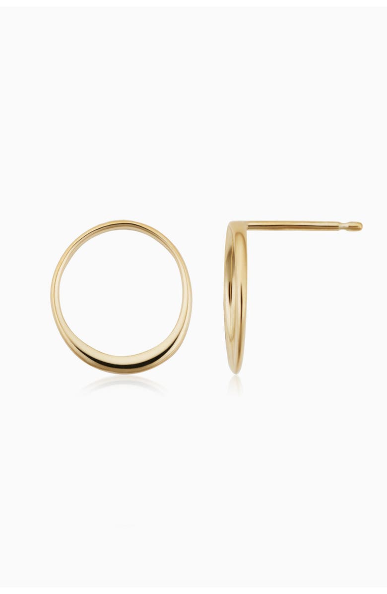 Oradina 14K Yellow Gold The Archie Studs, Alternate, color, Yellow Gold