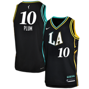 Nike Youth Nike Kelsey Plum Black Los Angeles Sparks Victory Jersey - Rebel Edition