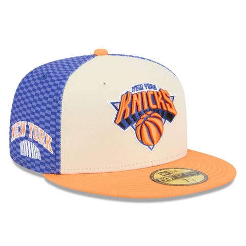 Men's New Era Cream New York Knicks 2025/26 City Edition Alternate 59FIFTY Fitted Hat