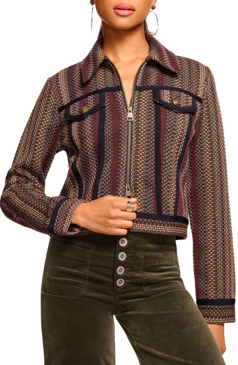 Julie Metallic Tweed Jacket