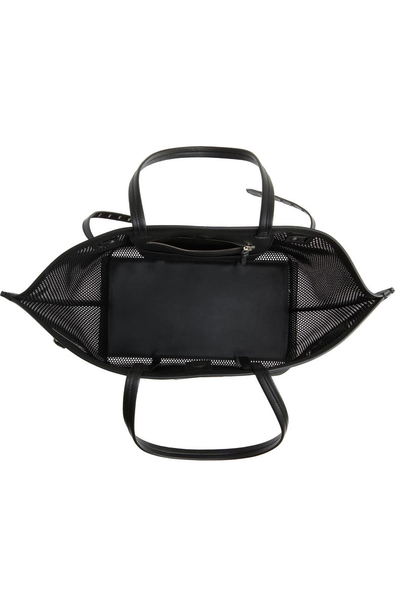 Proenza Schouler Days Caryall Mesh Tote, Alternate, color, Black