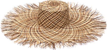 Eugenia Kim Valentina Wide Brim Straw Sun Hat | Nordstromrack