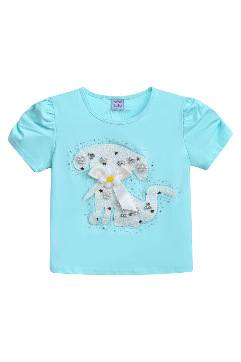 Puppy T-Shirt, Main, color, Blue