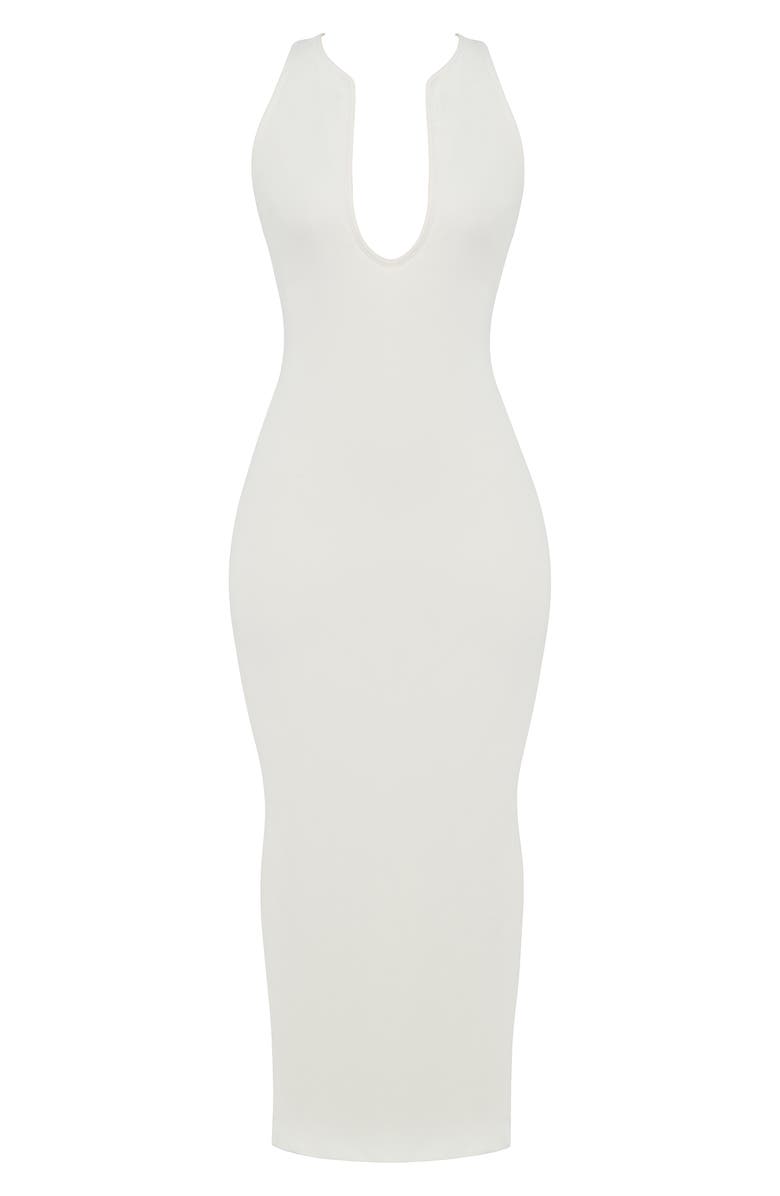 HOUSE OF CB Eleanora Plunge Neck Maxi Cocktail Dress, Alternate, color, 