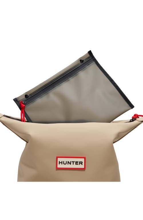 Hunter Top Clip Backpack In Sand