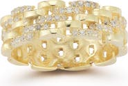 CHLOE AND MADISON Link Band Ring