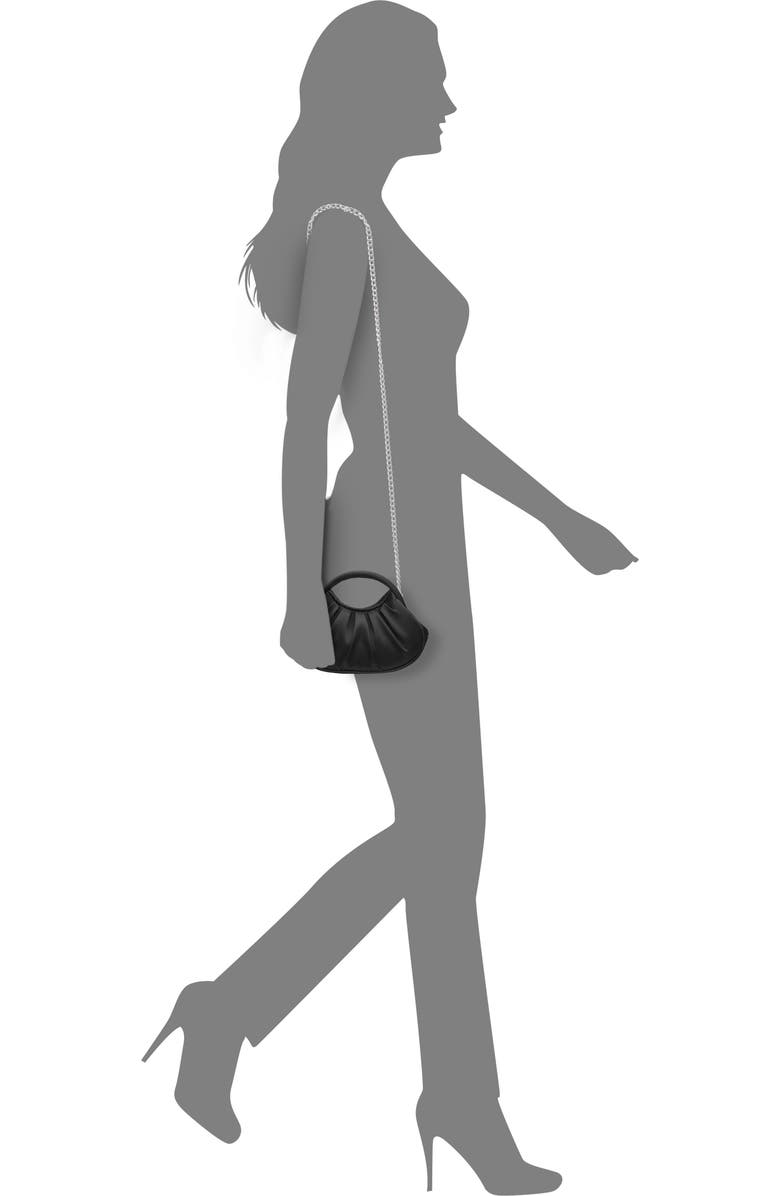 Nina Bren Top Handle Bag, Alternate, color, Black