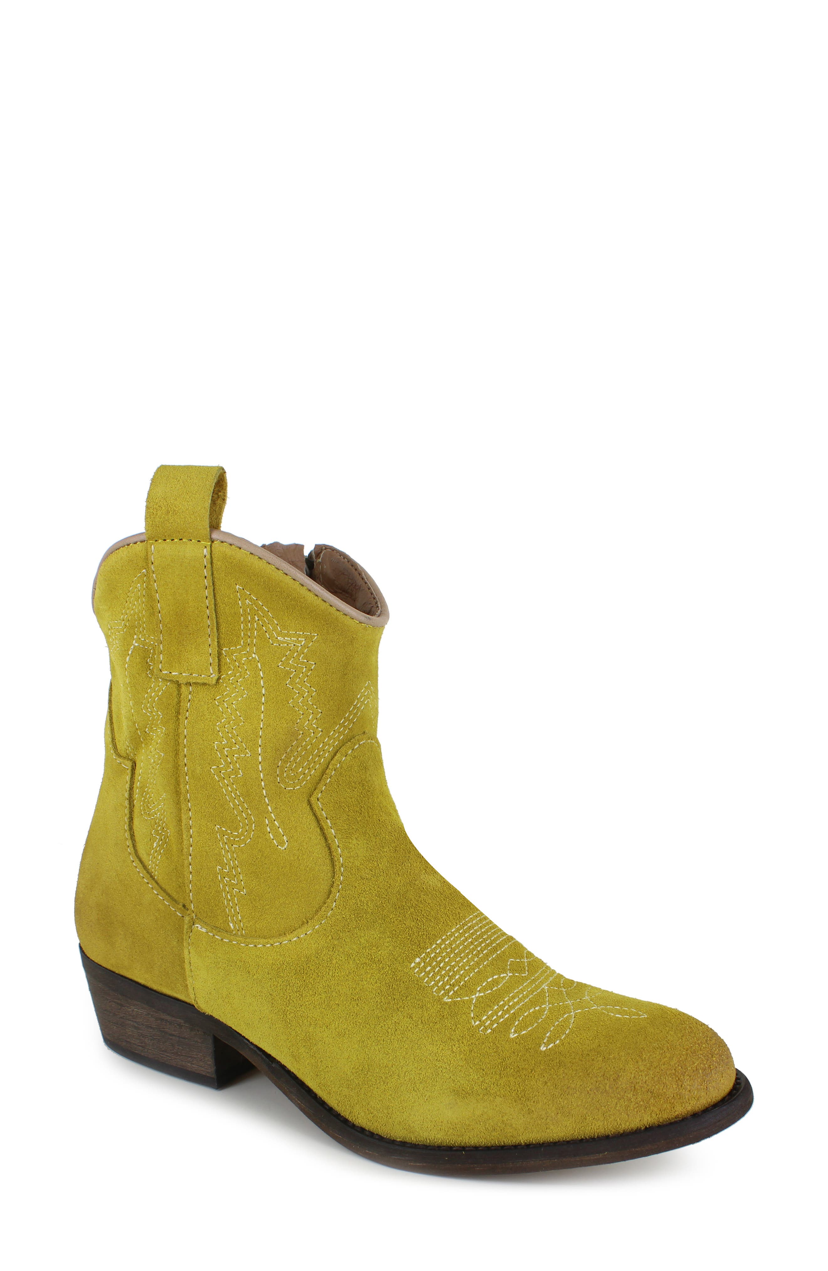 ZIGI ARTISAN Mireya Lizard Embossed Western Boot, Main, color, 