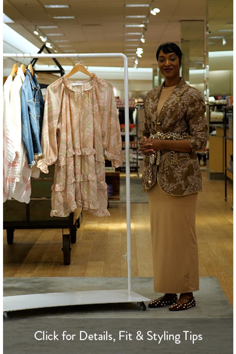 Hawken Floral Tiered Minidress video