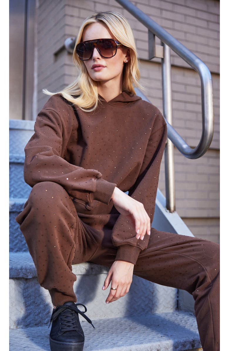 Generation Love Renae Crystal Hoodie, Alternate, color, 