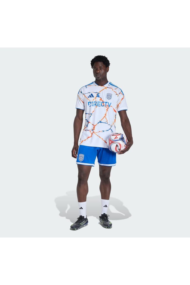 Men's adidas  Blue San Diego FC 2026 On-Field Authentic Shorts, Alternate, color, Blue