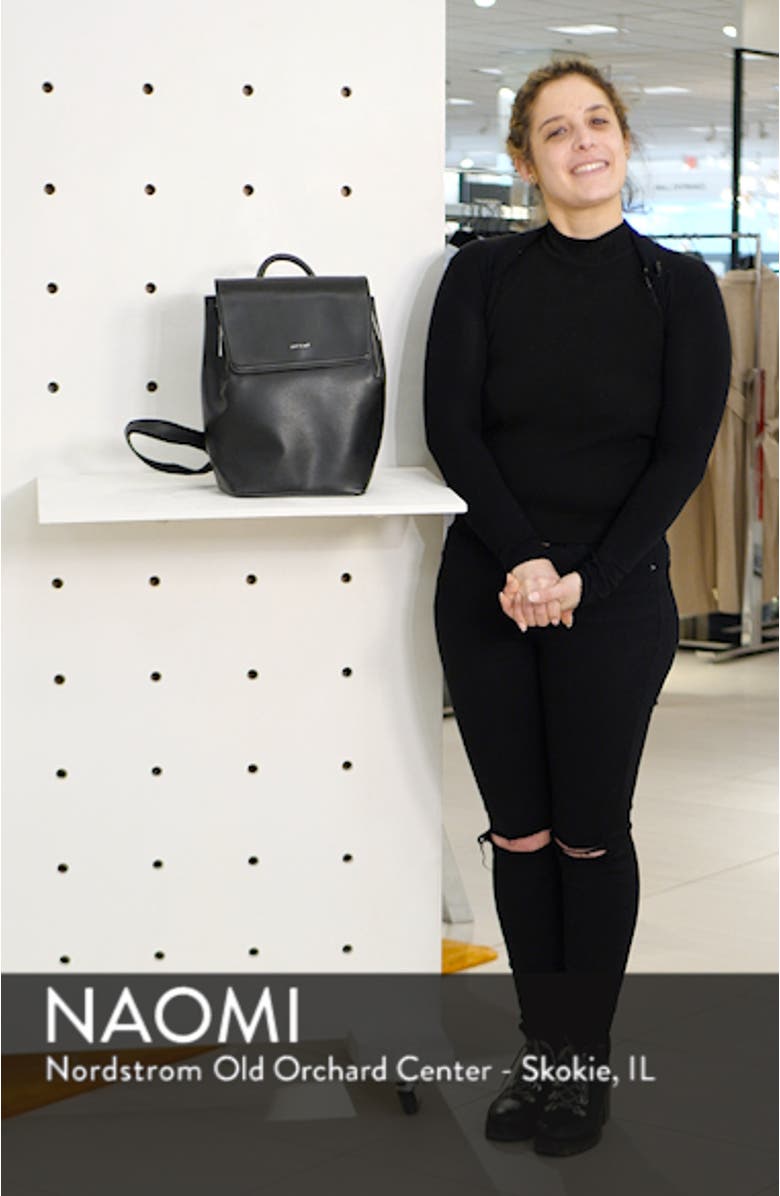 Mini Fabi Faux Leather Backpack, sales video thumbnail