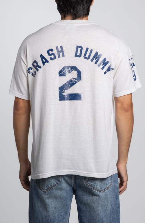 Elwood Vintage Crash Dummy Tee In White